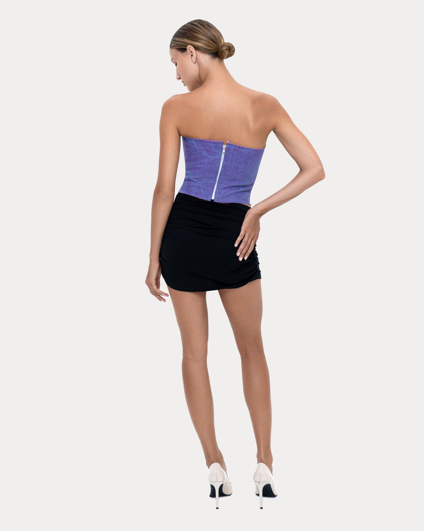 Corset "Butterfly" purple