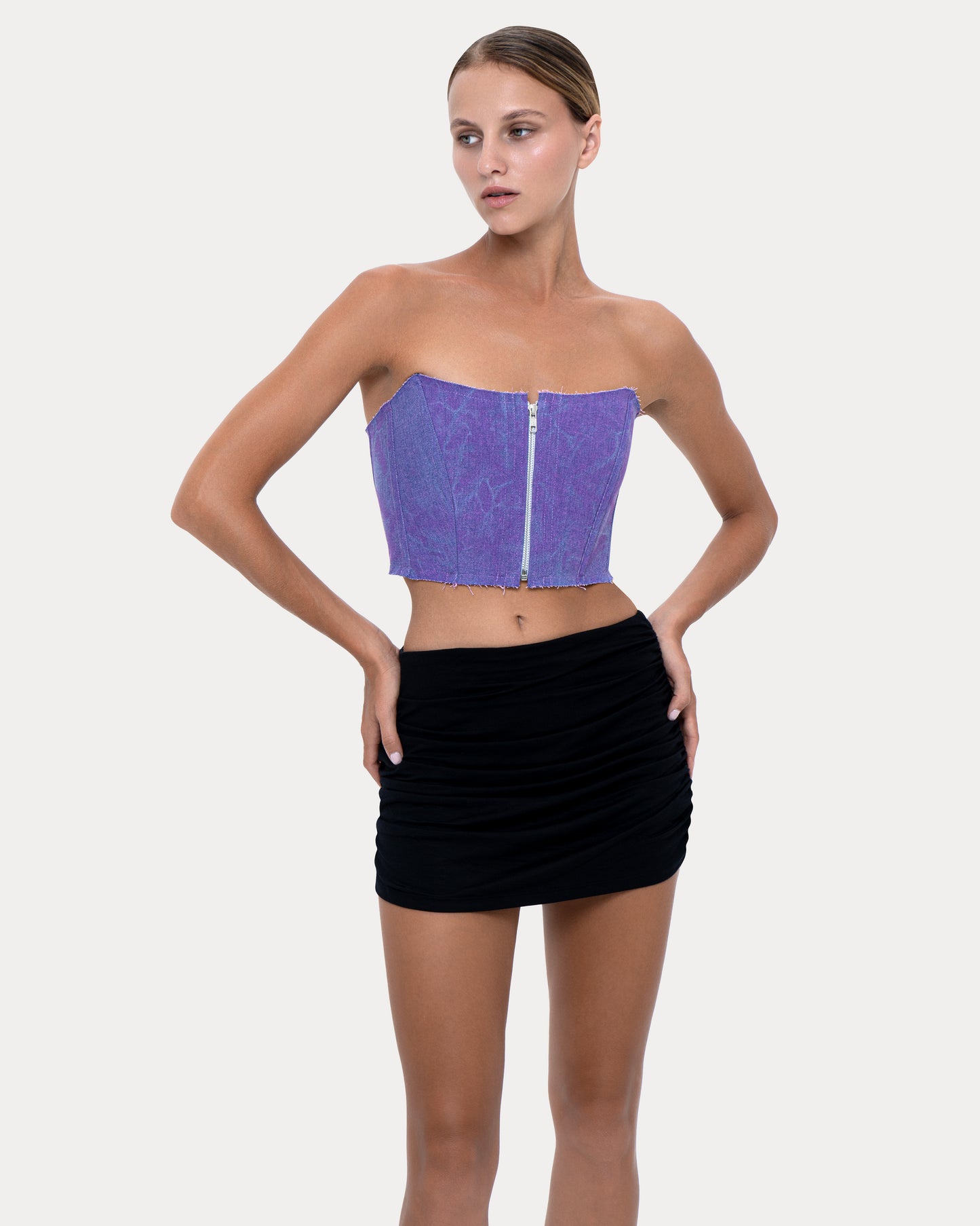Corset "Short" purple