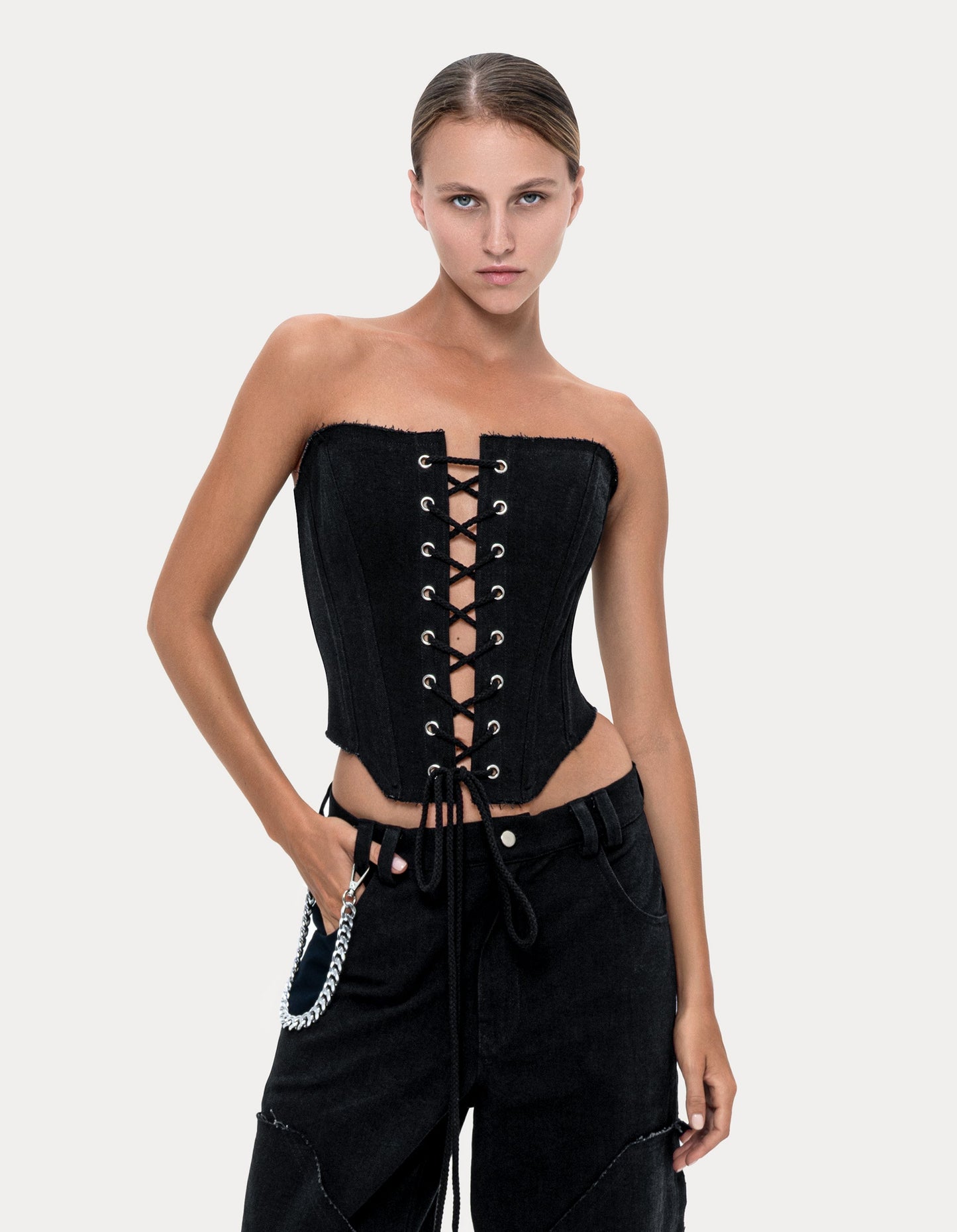 Corset "Butterfly" black