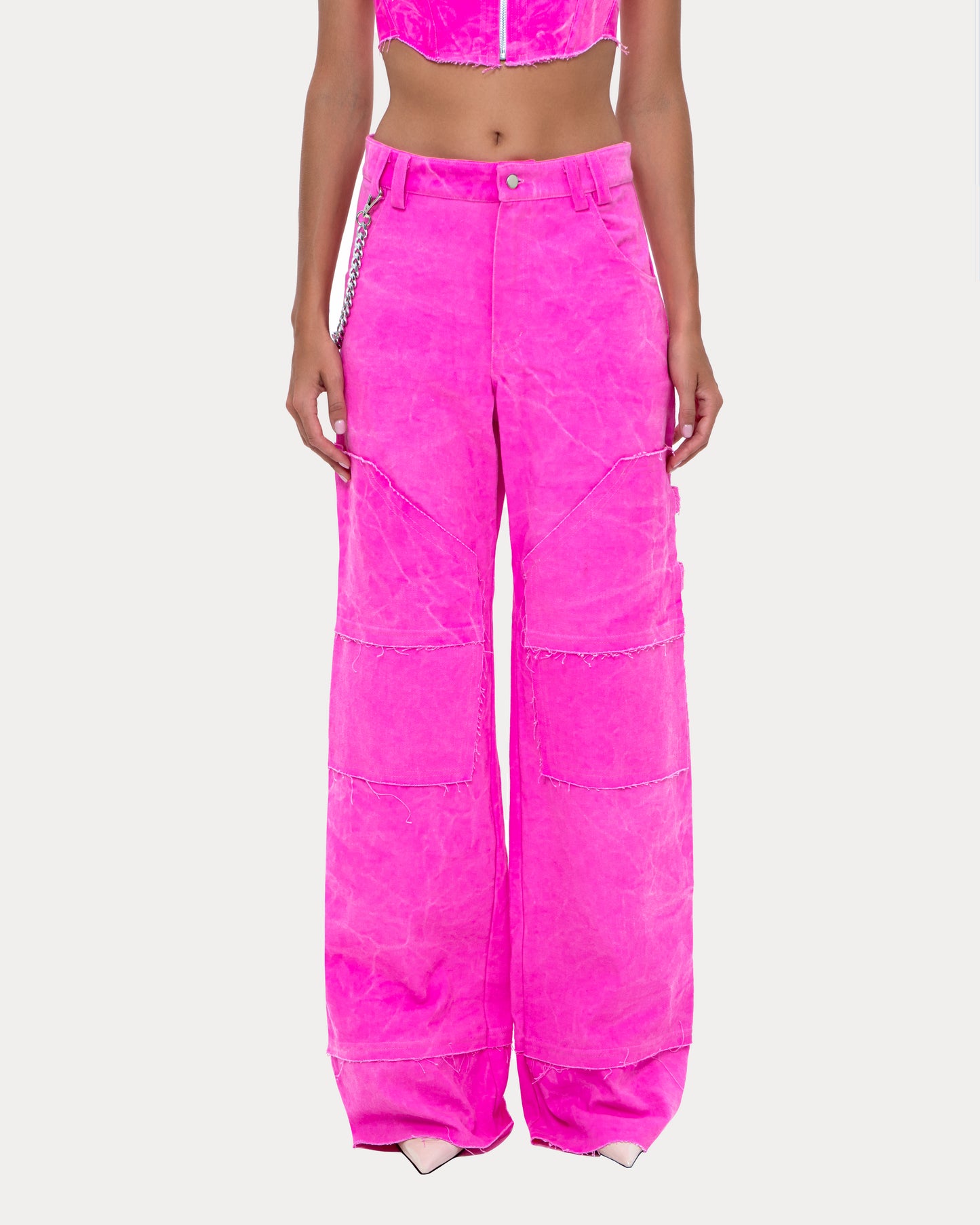 Jeans "Worker" pink