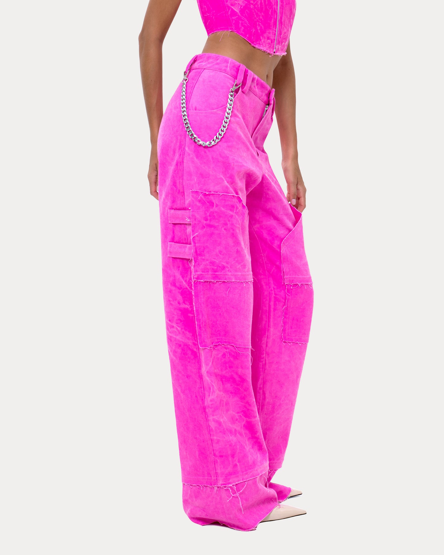 Jeans "Worker" pink
