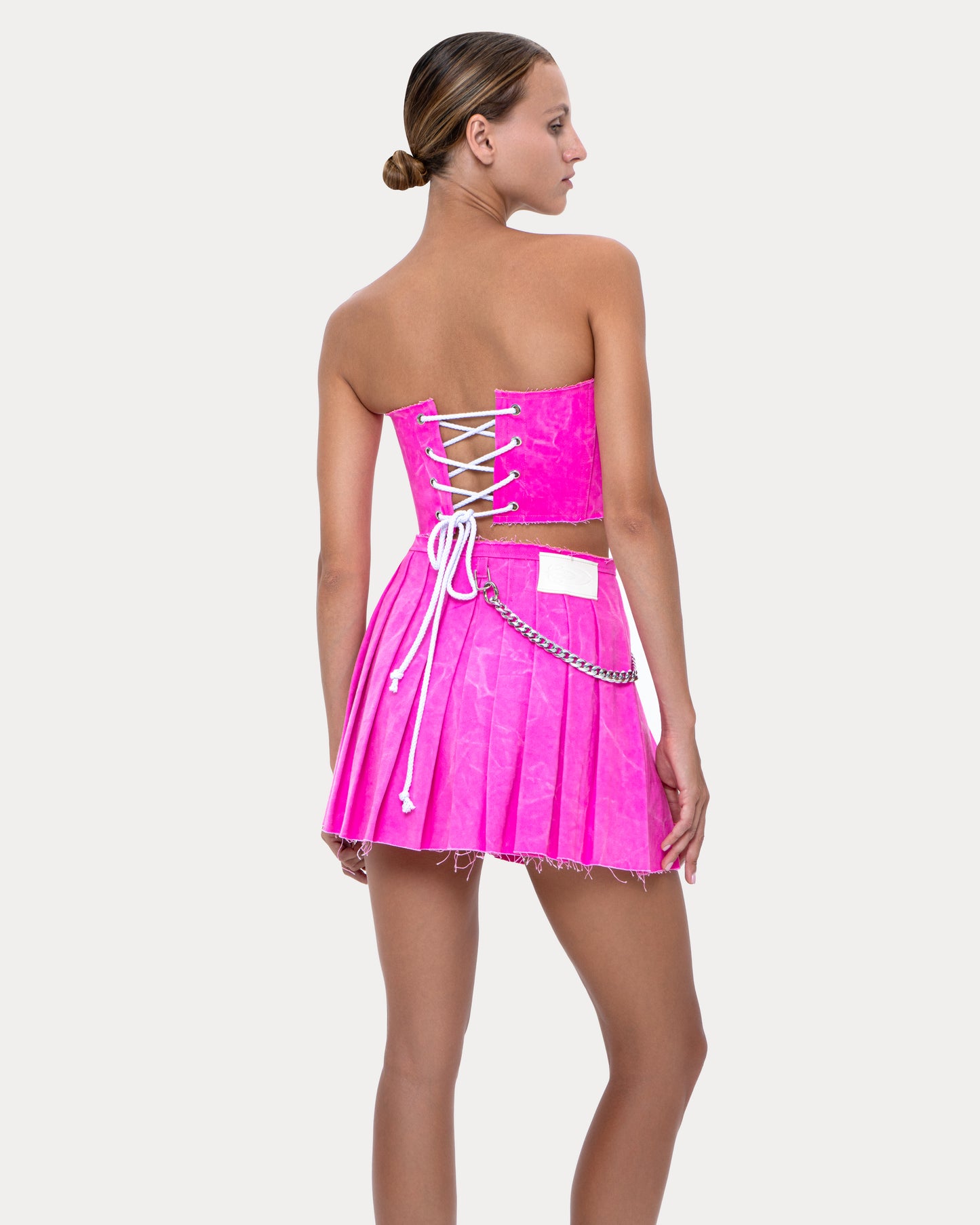 Skirt "Worker" pink