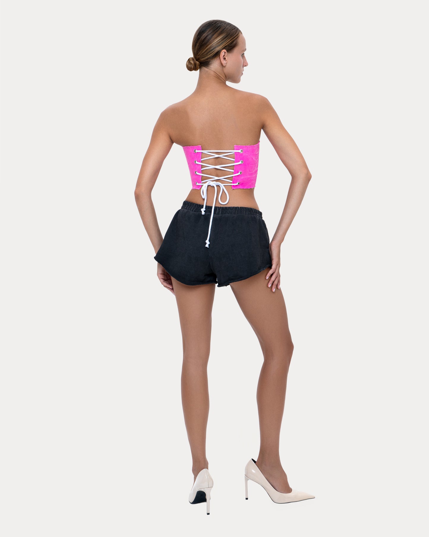 Corset "U" pink