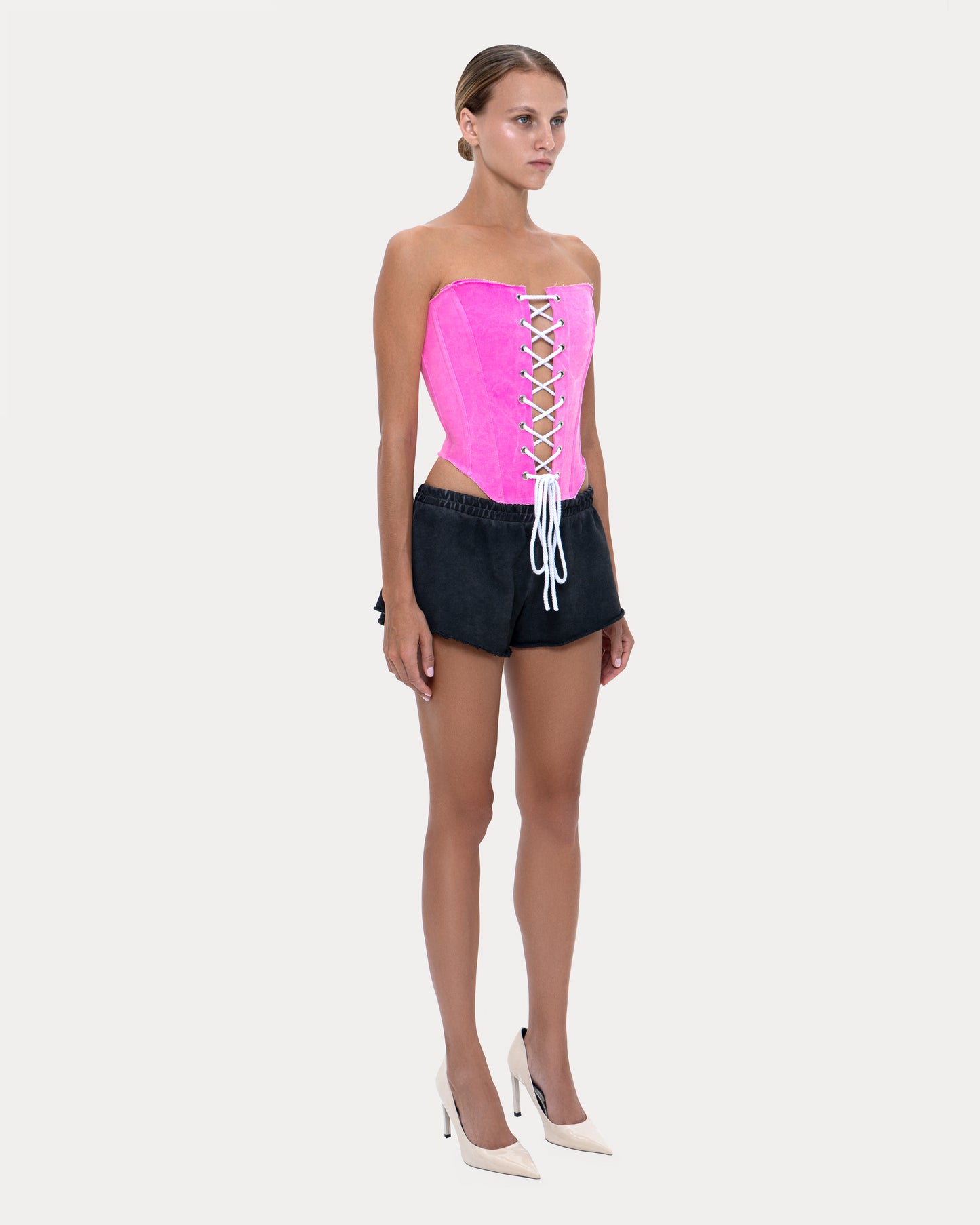 Corset "Butterfly" pink