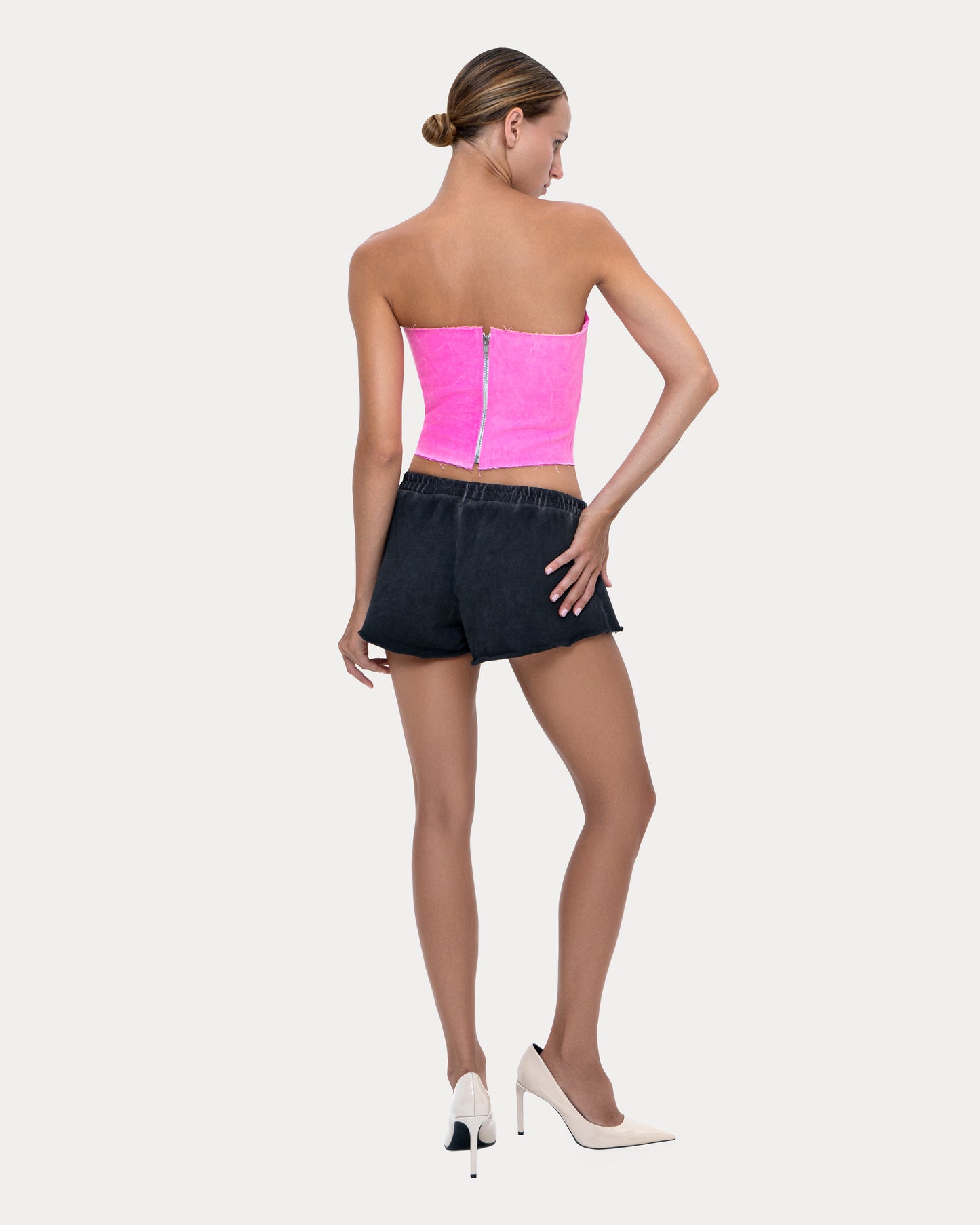 Corset "Butterfly" pink