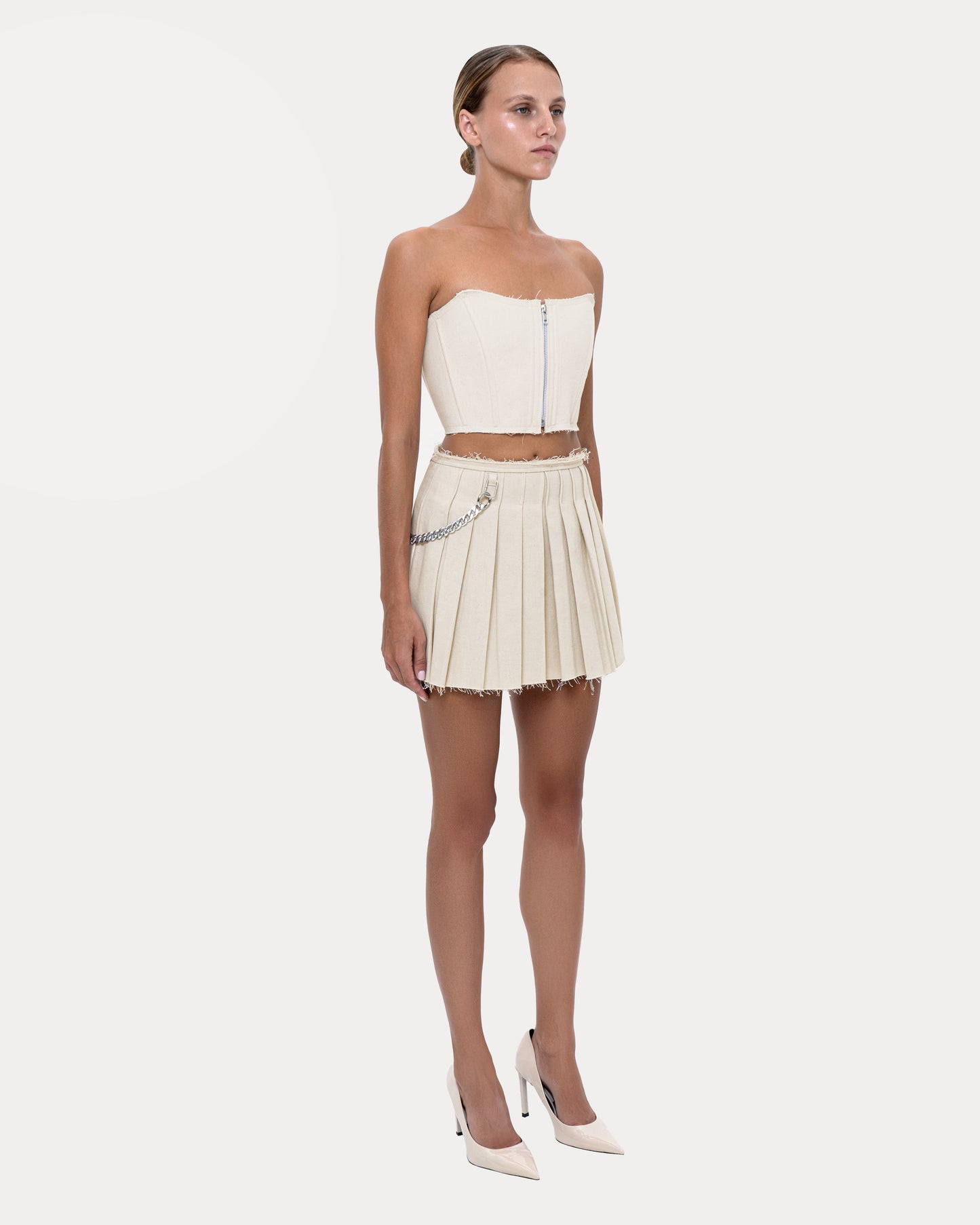 Corset "Short" beige