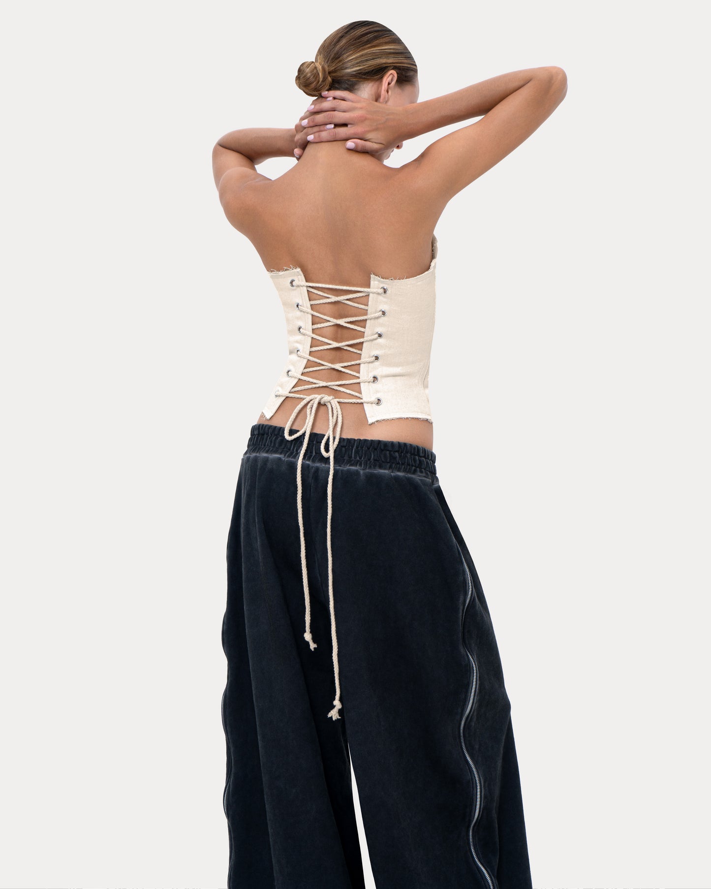 Corset "Long Slim" beige