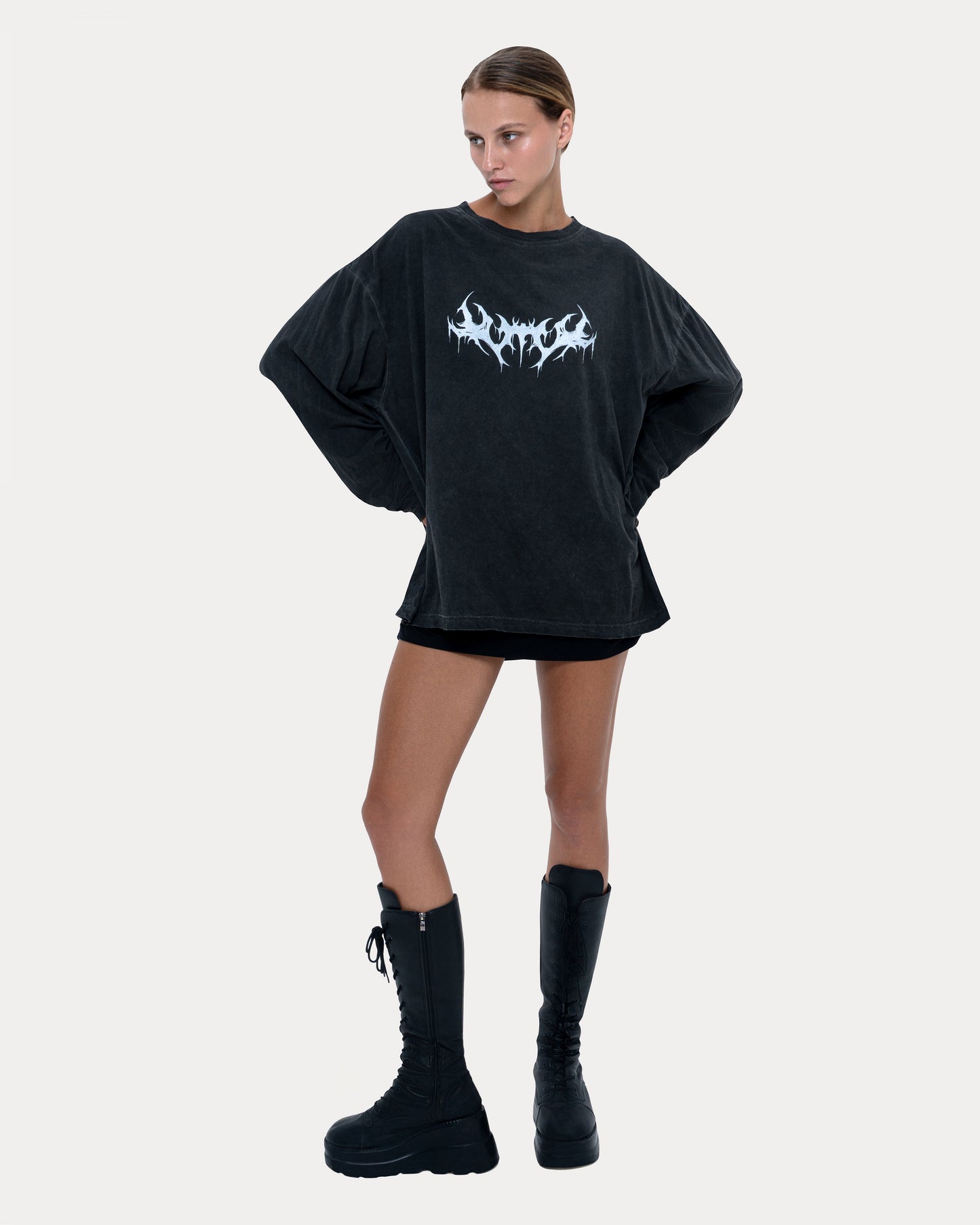 Longsleeve "Trible" grey