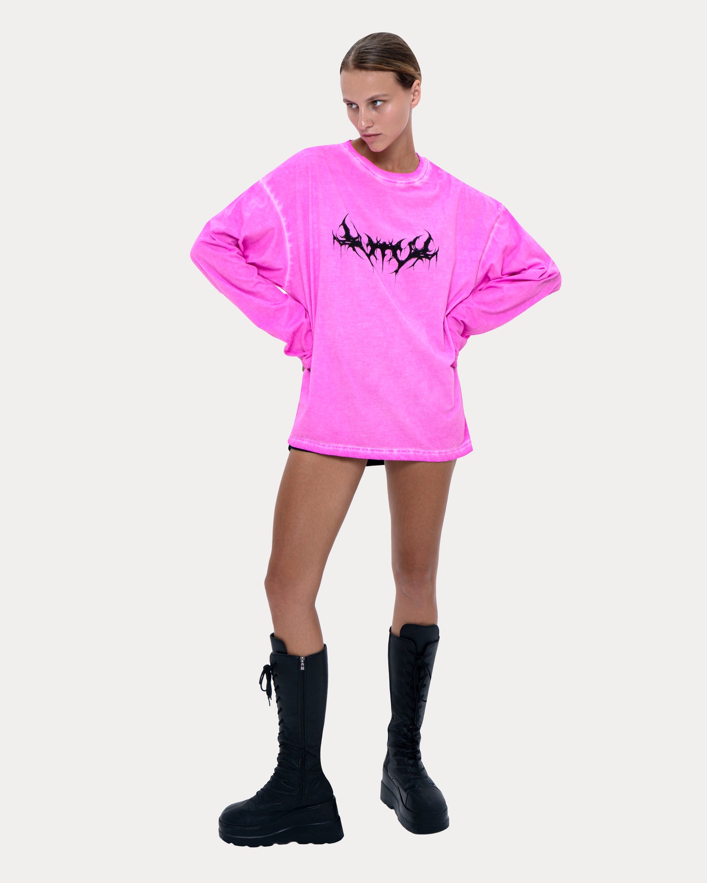 Longsleeve "Trible" pink