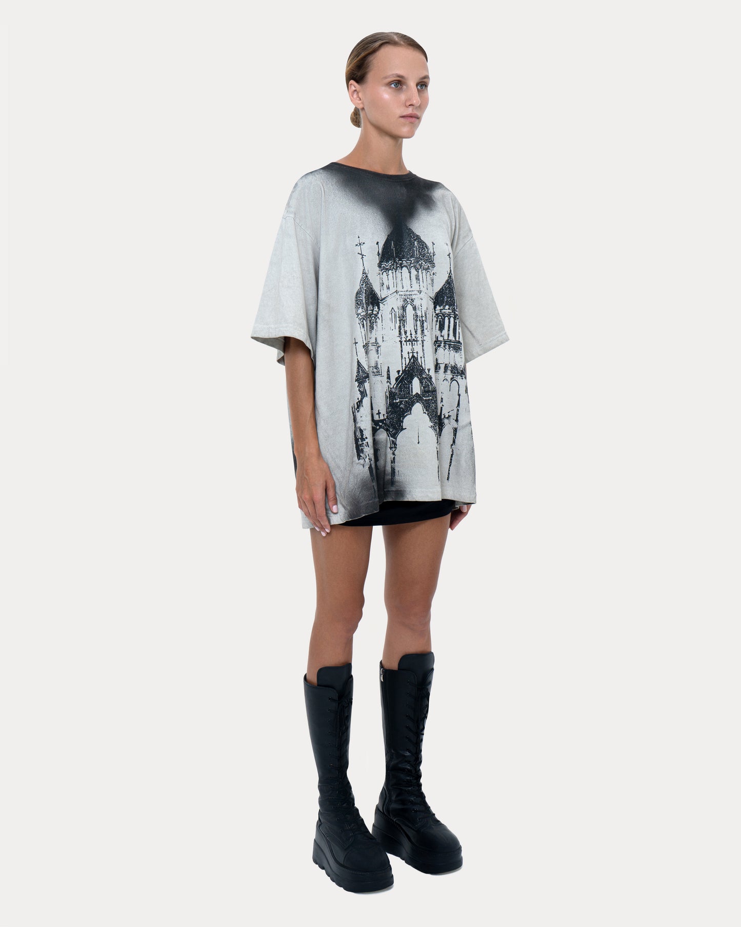 T-shirt "Cupola" dirty beige