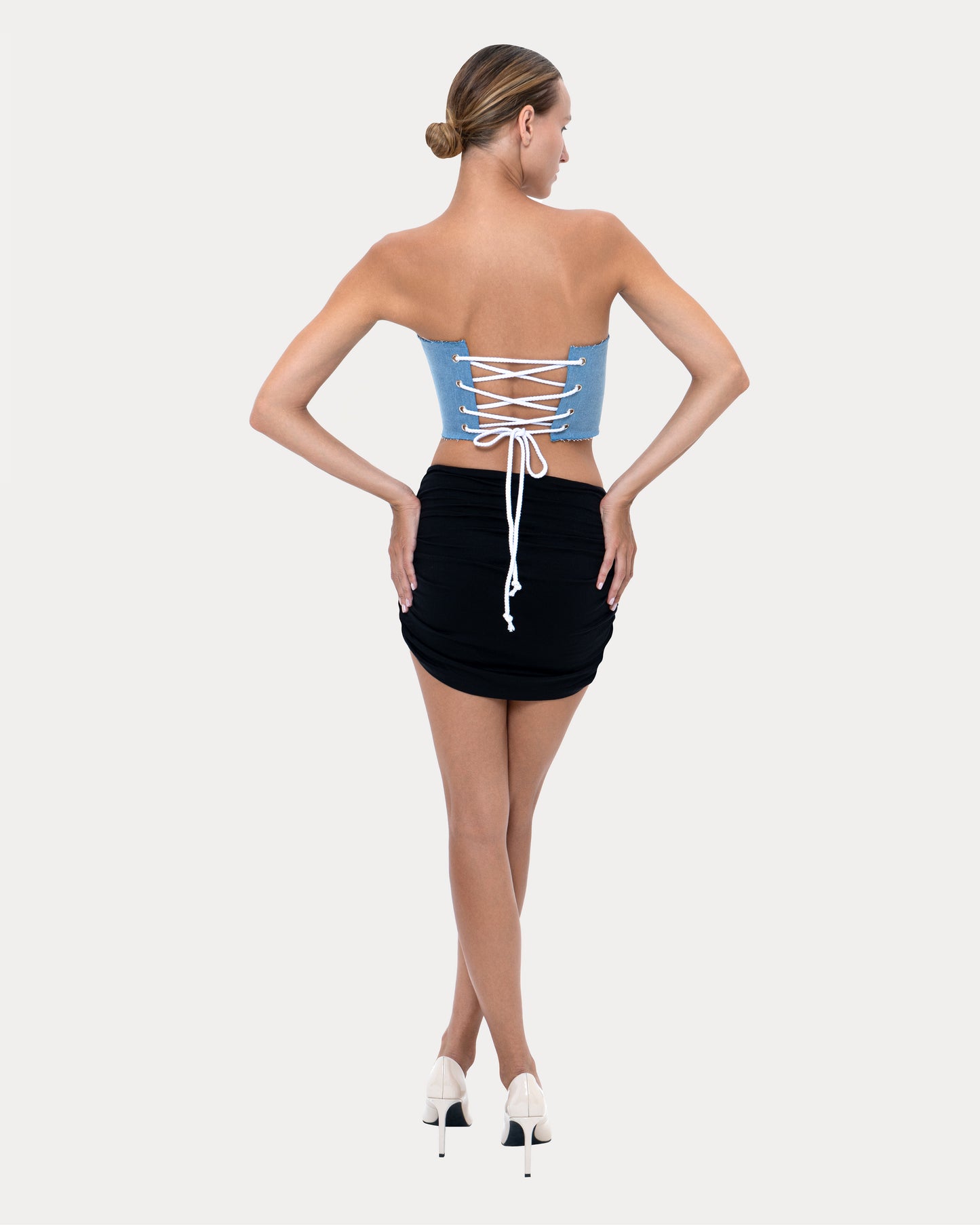 Corset "U" denim