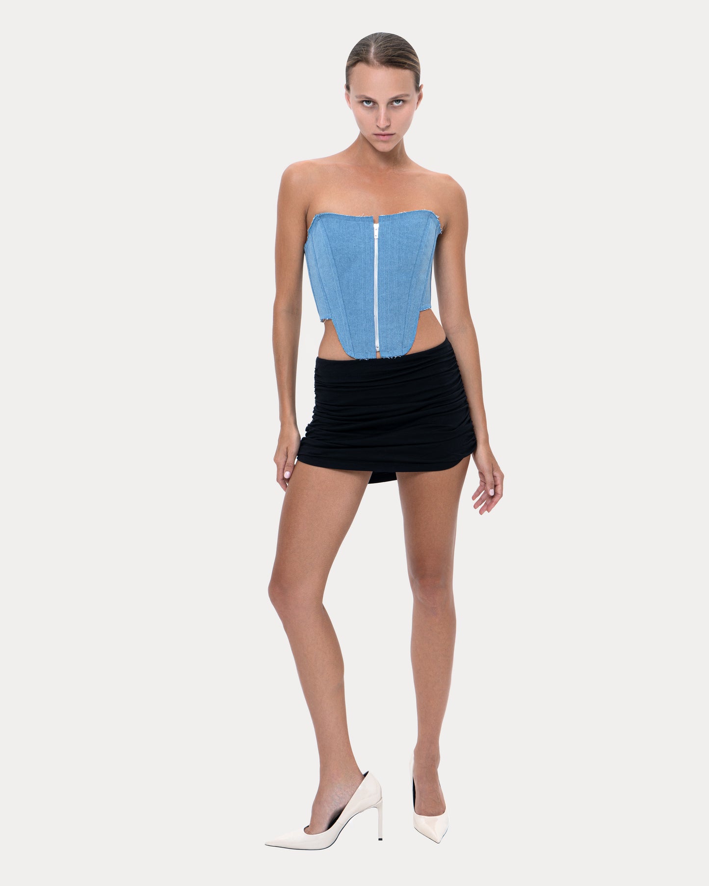 Corset "U" denim