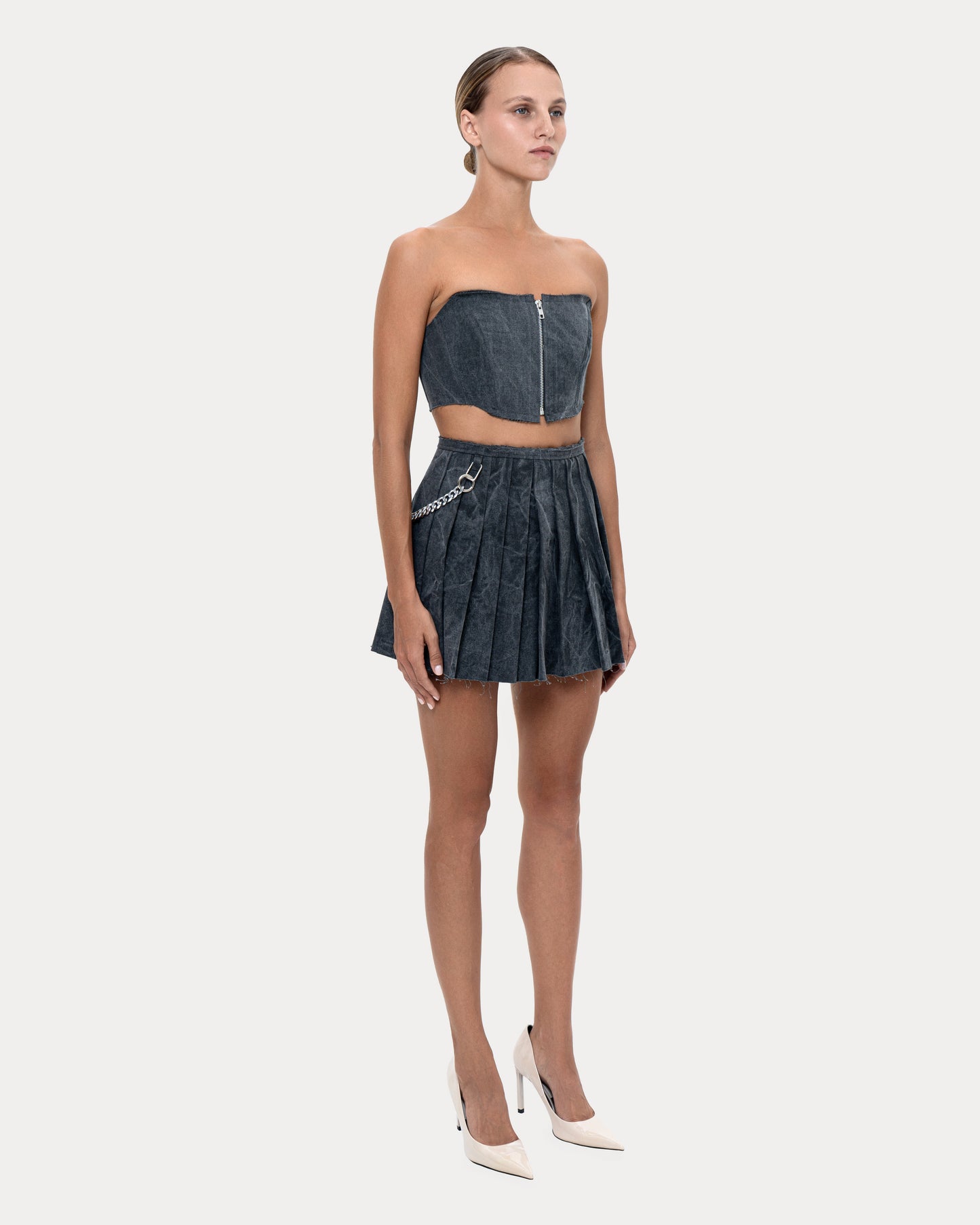 Corset "Mini" grey