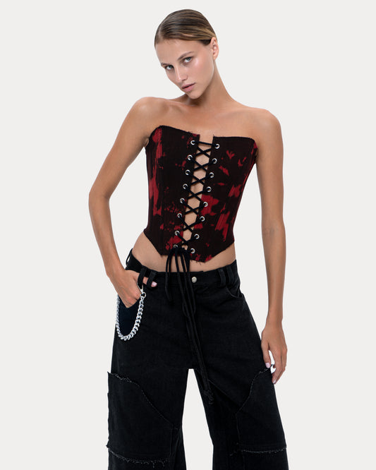 Corset "Butterfly" blood