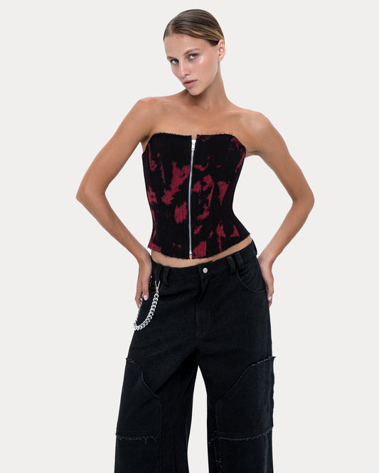 Corset "Long Slim" blood