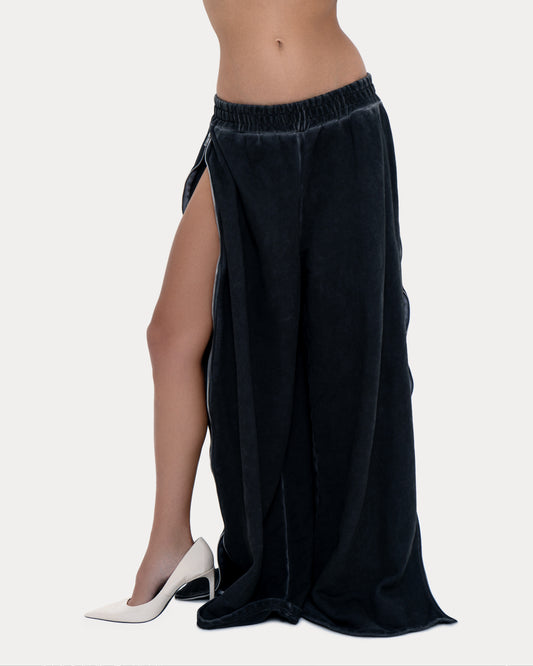 Pants "Zip" grey