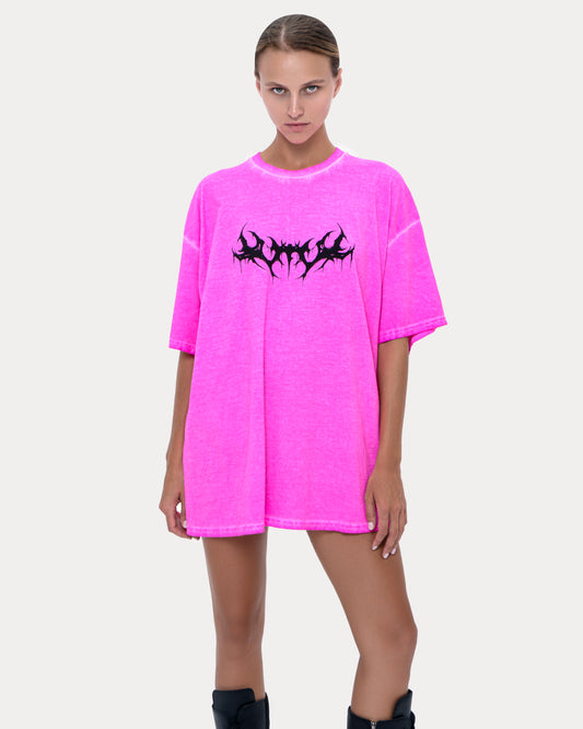 T-shirt "Trible" pink