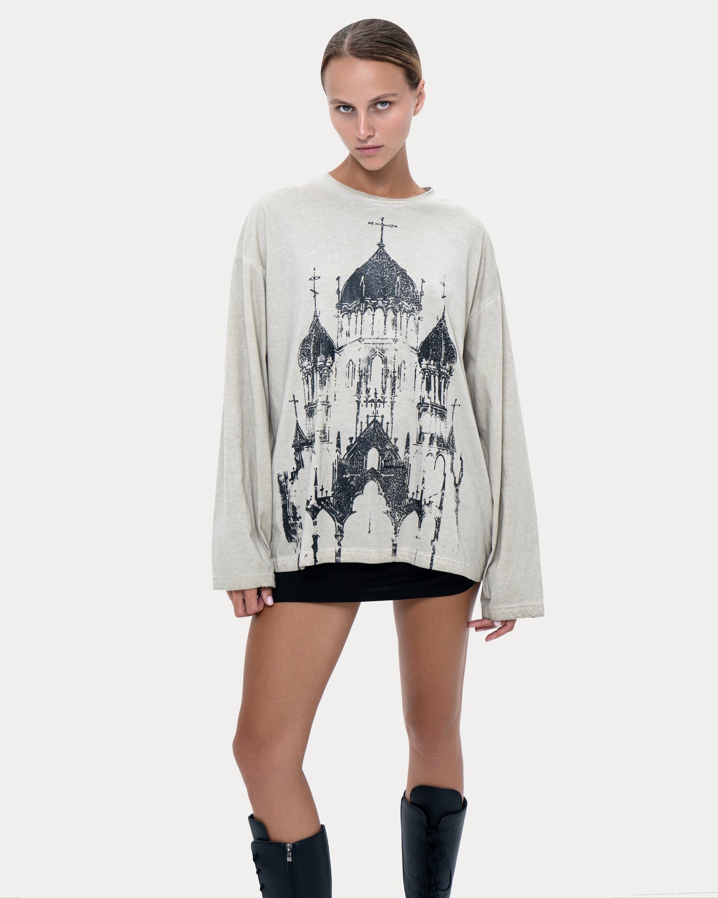 Longsleeve "Cupola" beige