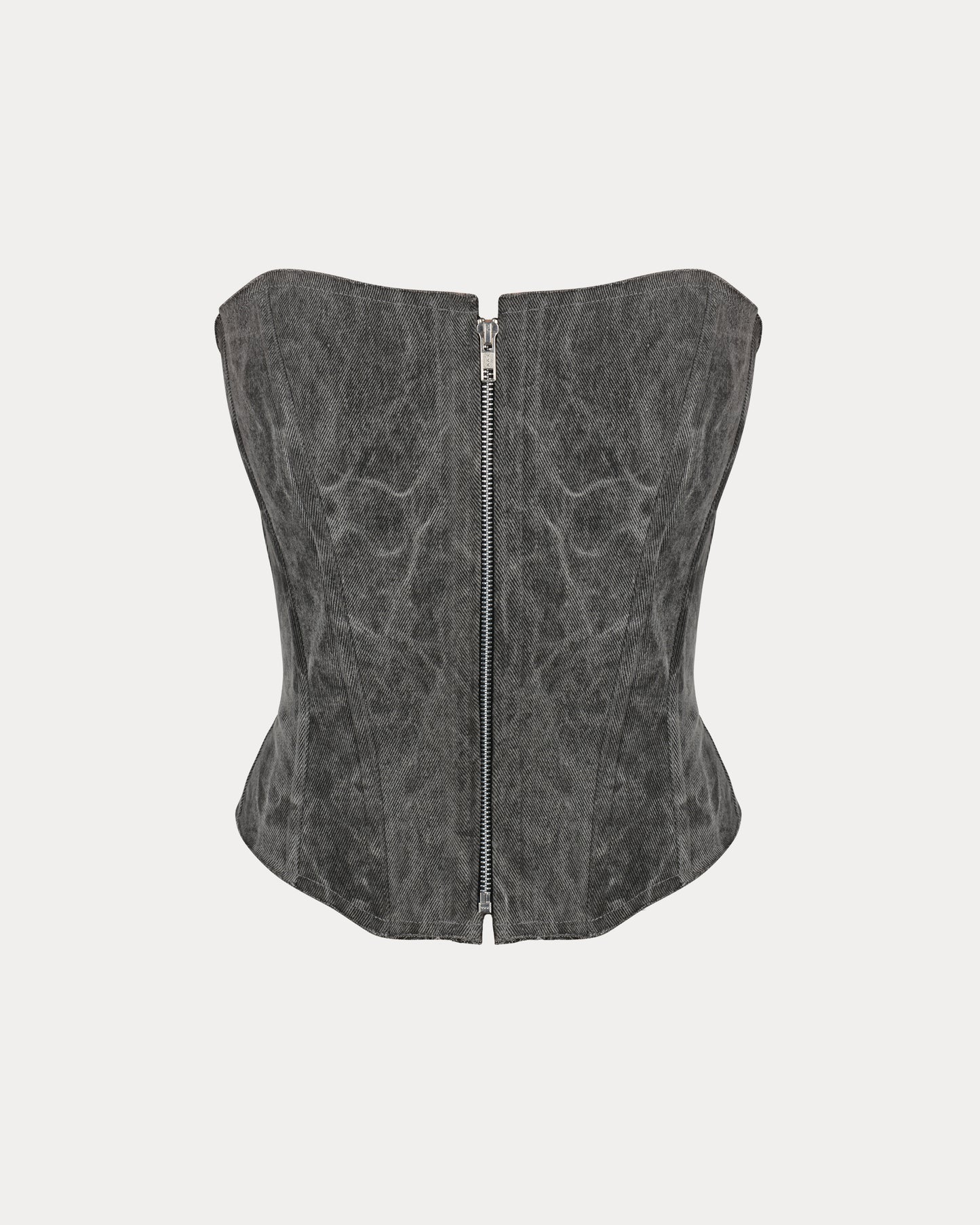 Corset "Long Slim" grey