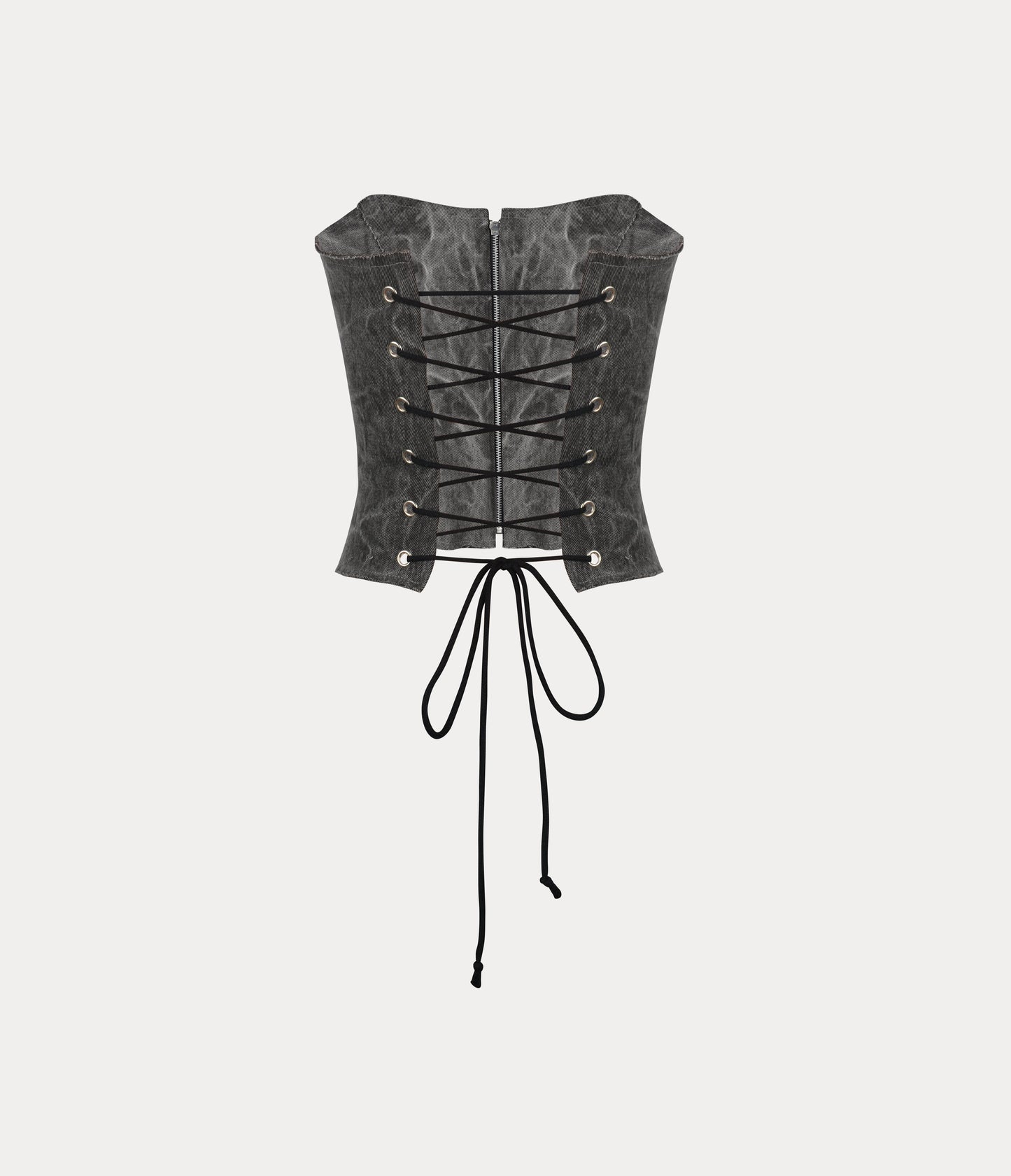 Corset "Long Slim" grey