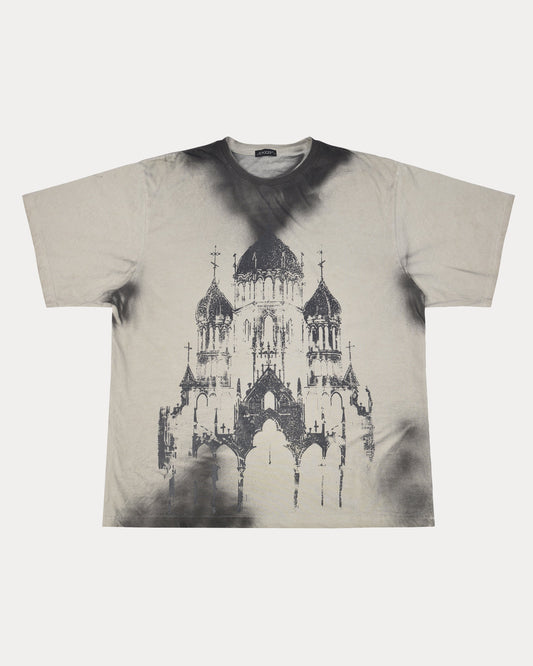 T-shirt "Cupola" dirty beige