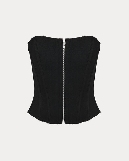 Corset "Long Slim" black