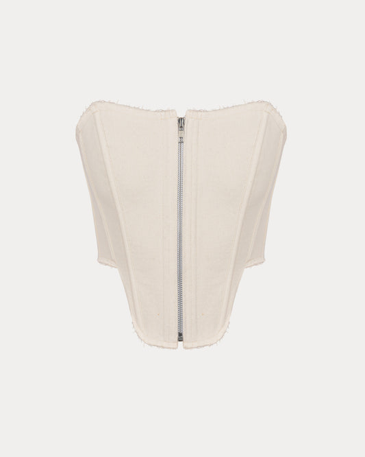 Corset "U" beige